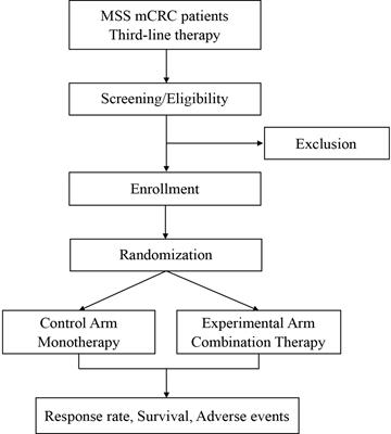 Regorafenib alone or in combination with high/low-dose radiotherapy plus toripalimab as third-line treatment in patients with metastatic colorectal cancer: protocol for a prospective, randomized, controlled phase II clinical trial (SLOT)